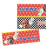 Carpitas cierra bolsas Mario Bros 8u Pers